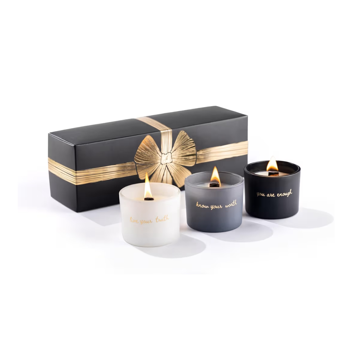 Aromatherapy Candle Gift Set – Natural Soy Wax Scented Candles with Essential Oils for Stress Relief & Relaxation – Hand-Poured, Non-Toxic, Long-Lasting Candles for Women, Spa, Home & Gifts