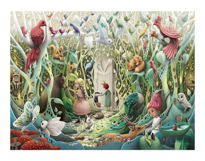 Ravensburger The Secret Garden 1000-Piece Jigsaw Puzzle for Adults – Whimsical Art by Demelsa Haughton | Premium Fit & Durable Quality - Image 4