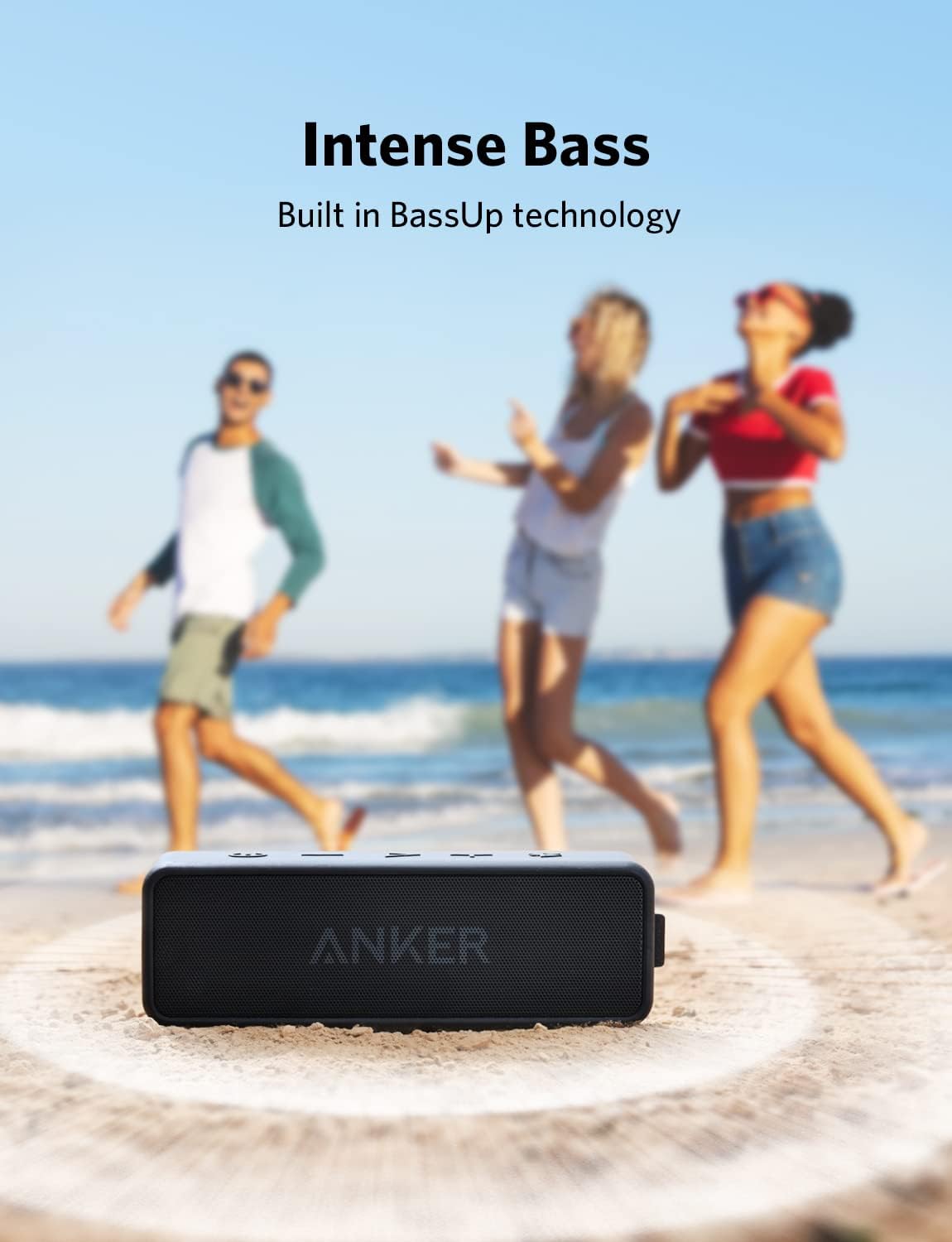 Anker Soundcore 2 Portable Bluetooth Speaker – Home, Outdoors, Travel, IPX7 Waterproof, 24H Playtime, BassUp Stereo Sound - Image 6