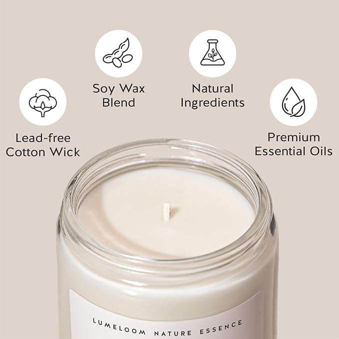 Thank You Candle Gift for Women & Men – 9oz Lavender Scented Soy Candle – Appreciation Gift for Teacher, Coworker, Boss, Nurse, Friend, or Hostess – Relaxing Aromatherapy Thank You Gift for Christmas or Any Occasion - Image 3