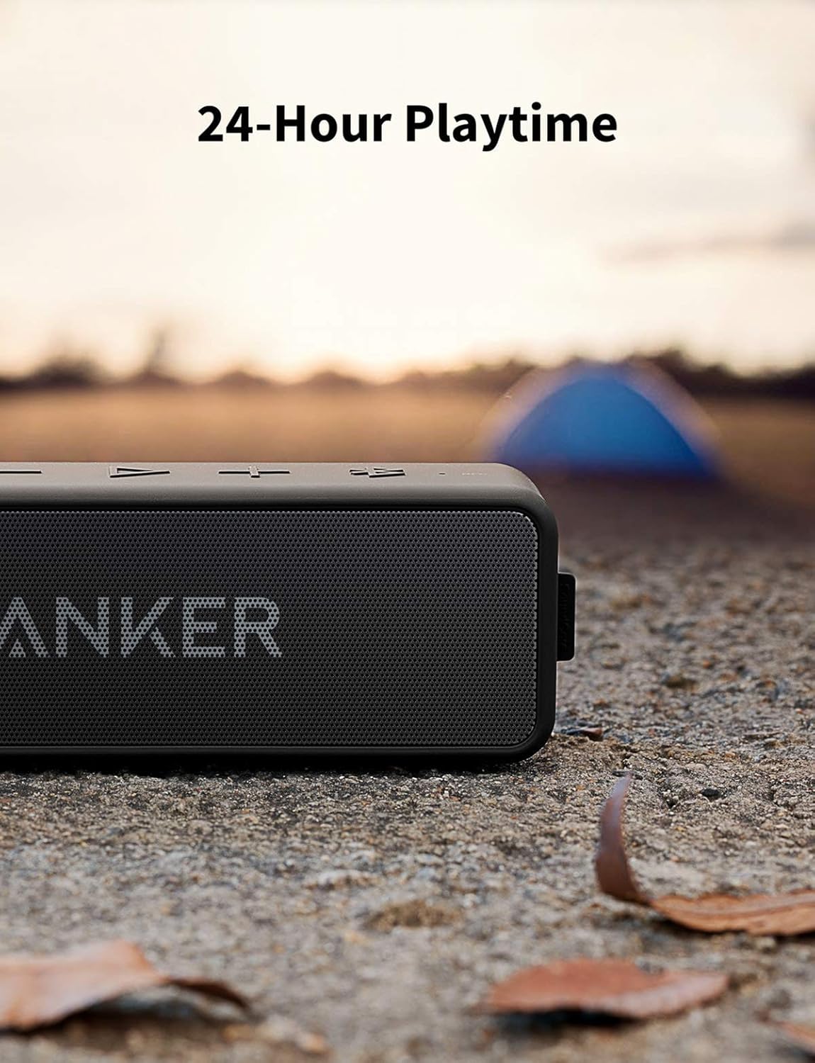 Anker Soundcore 2 Portable Bluetooth Speaker – Home, Outdoors, Travel, IPX7 Waterproof, 24H Playtime, BassUp Stereo Sound - Image 3