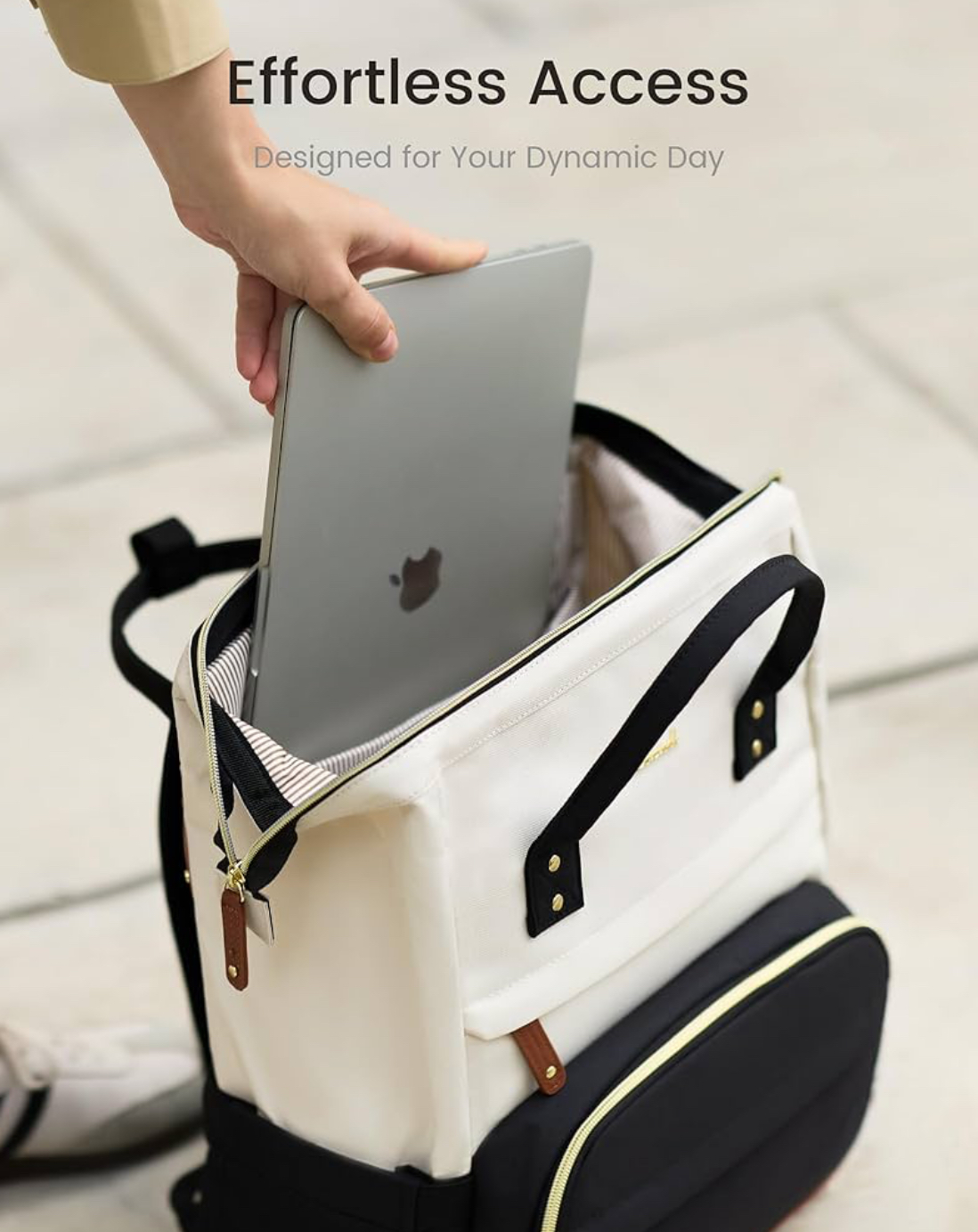 LOVEVOOK Waterproof Laptop Backpack for Women – 15.6” Work & Travel Bag - Image 3