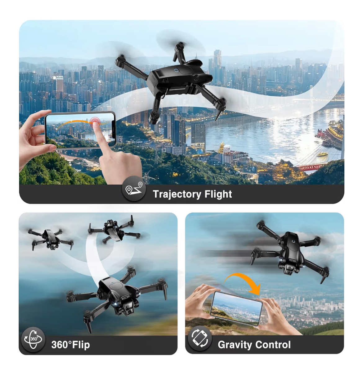 1080P HD Foldable Mini Drone with Camera – Easy Fly RC Quadcopter for Kids & Adults - Image 5