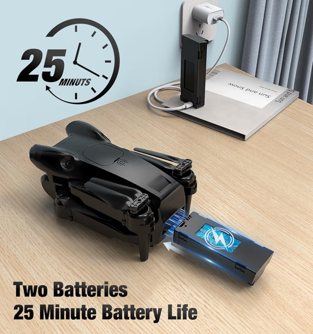 1080P HD Foldable Mini Drone with Camera – Easy Fly RC Quadcopter for Kids & Adults - Image 7