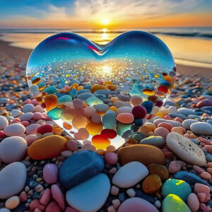 1000-Piece “Love Pebbles” Jigsaw Puzzle for Adults – Challenging & Fun